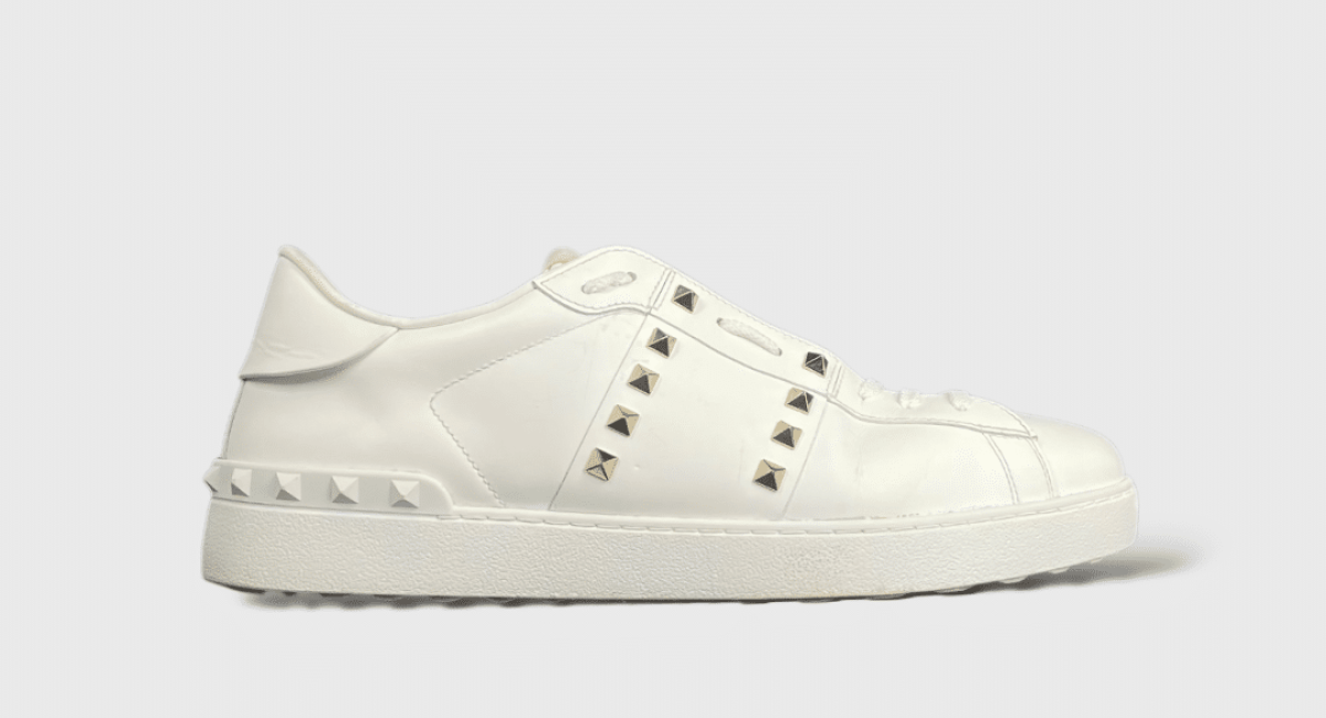 0000000155 Valentino Rockstud Blanc/Doré 45