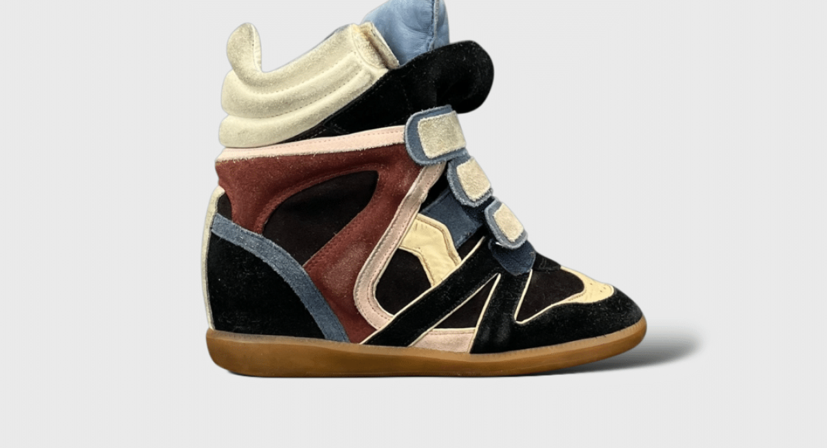 10661 Isabel Marant Becket Blanc/Rouge/Noir 37