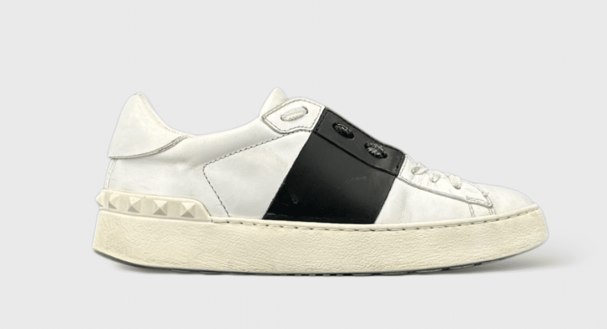 9953 Valentino Open Blanc/Noir 36