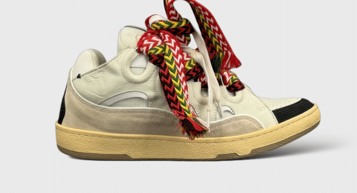 0000000411 Lanvin Curb Rouge/Jaune/Vert 43