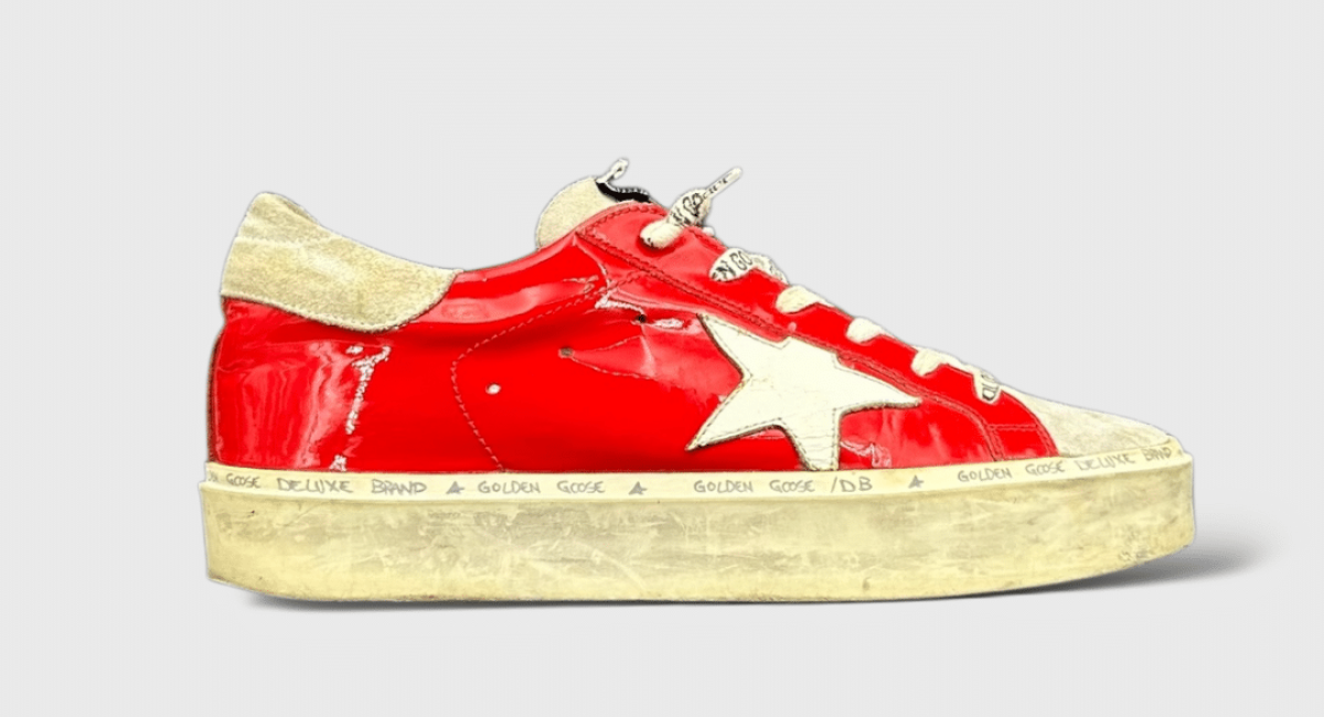 0000000338 Golden Goose hi star Rouge/Verni/Blanc 37