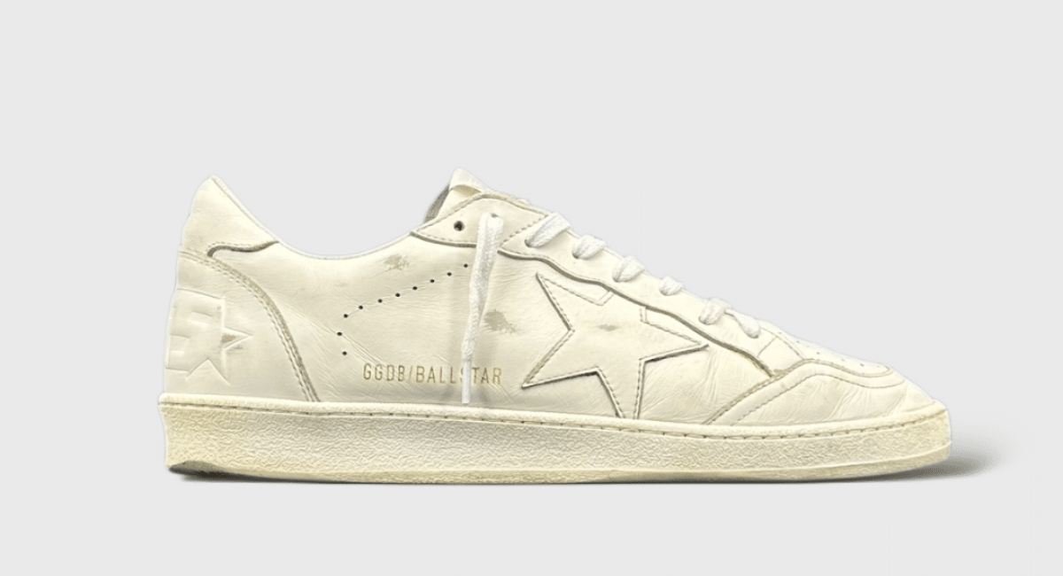 10127 Golden Goose Ball star Blanc 44