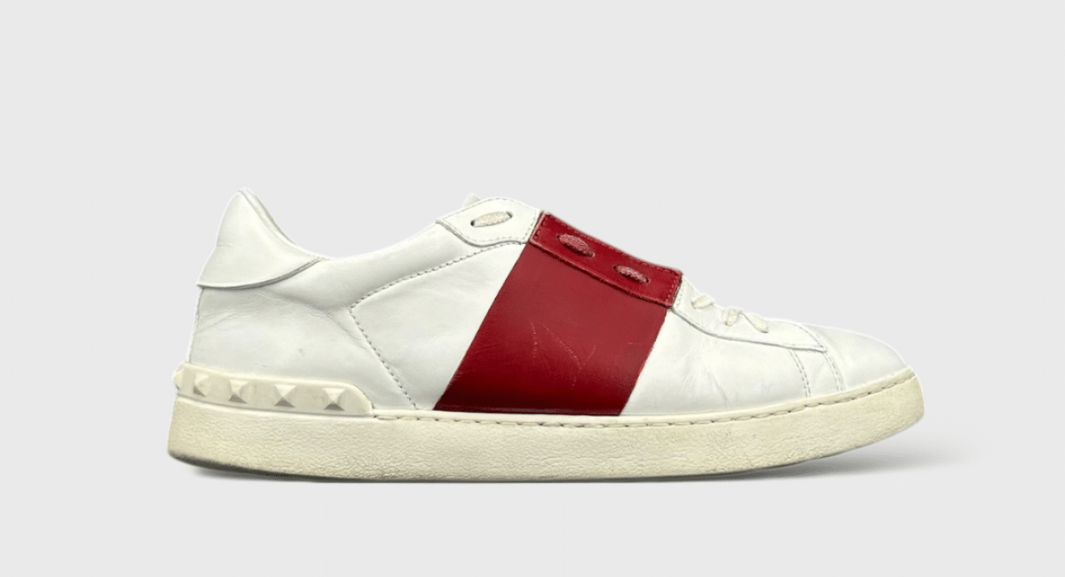 9498  Valentino Open Blanc/Rouge 43