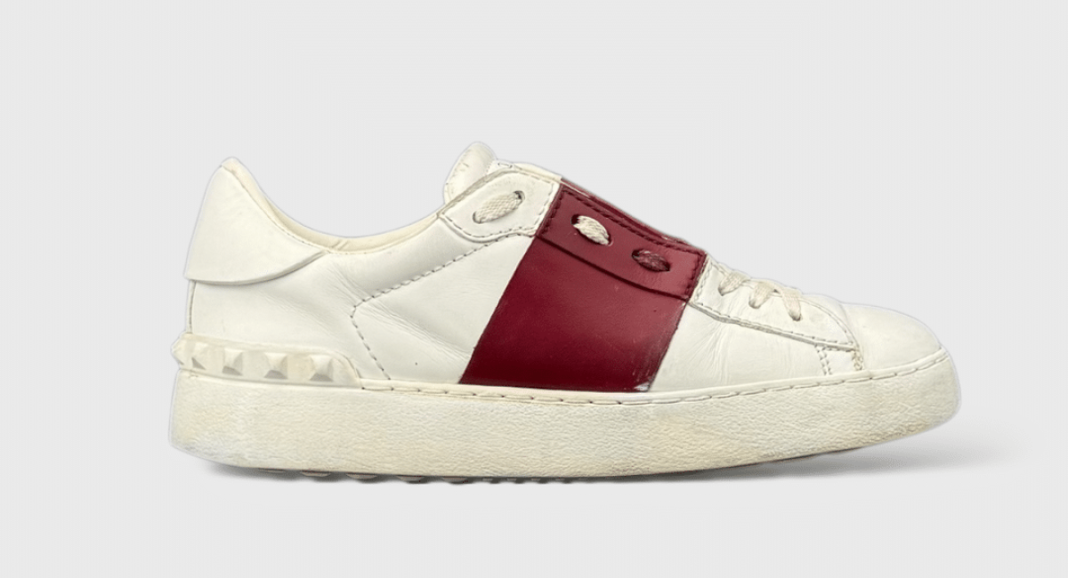 0000000654 Valentino Open Blanc/Rouge 35,5