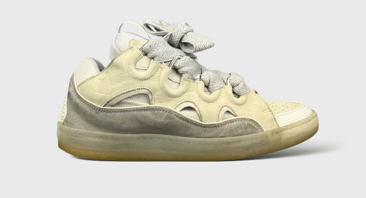 0000000418 Lanvin Curb Beige/Gris 45