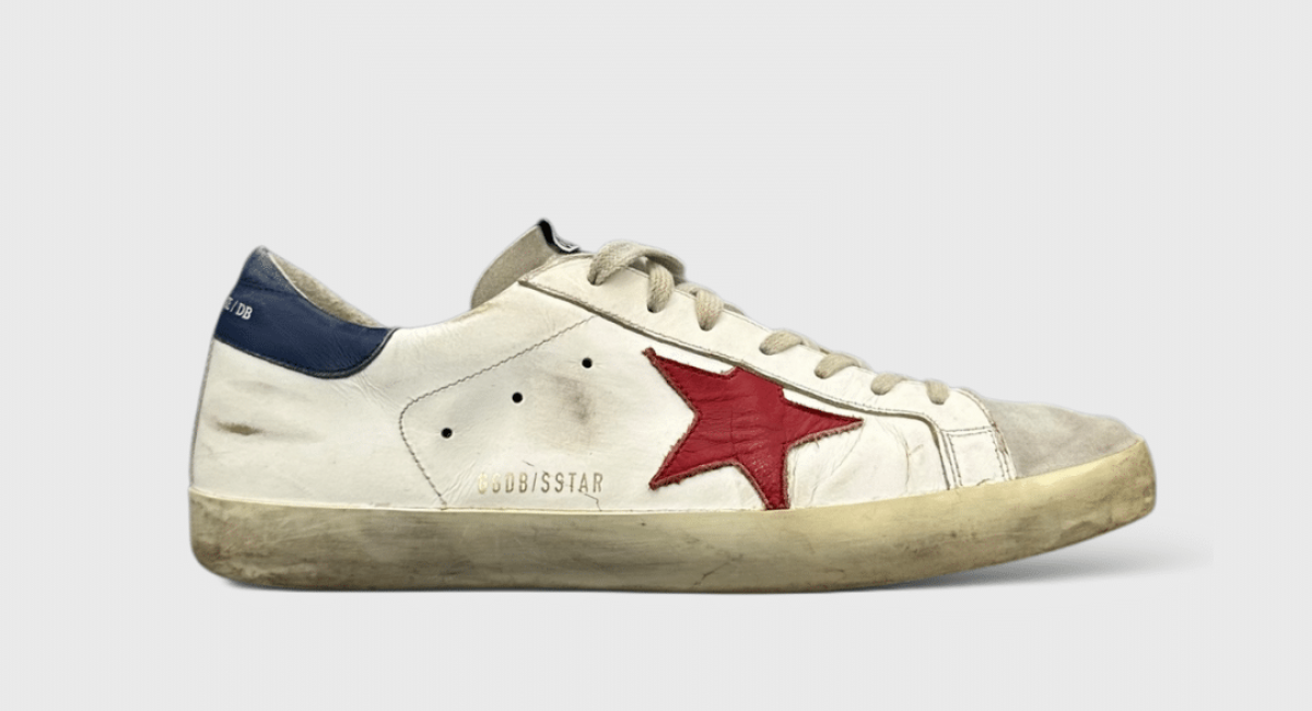 0000001166 Golden Goose Super Star bleue/rouge 43