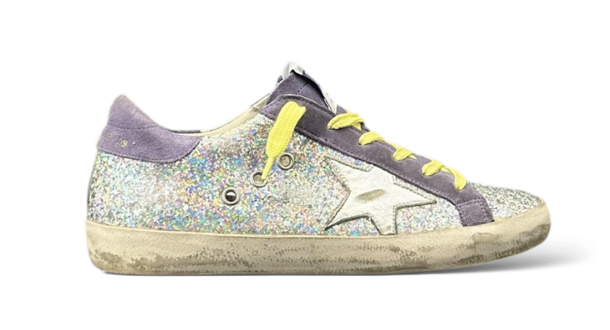 0000001297 Golden Goose Super Star Paillette/Violet 37