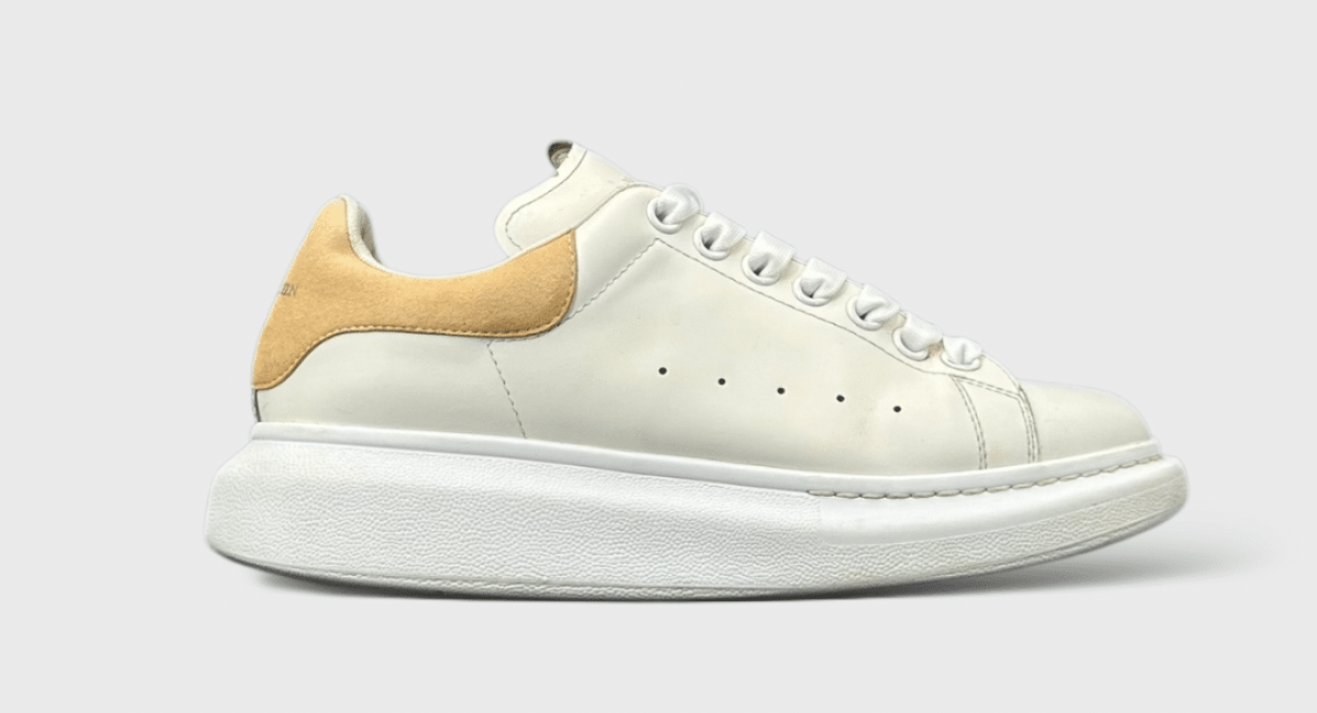 9949 Alexander Mcqueen Oversize Blanc/Beige 39