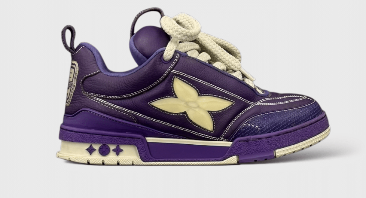 0000000870 Louis Vuitton LV Skate Violet/Blanc 42