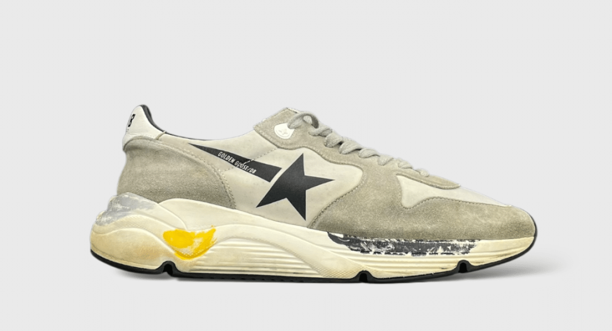 9560 Golden Goose Running Gris/noir/jaune  42