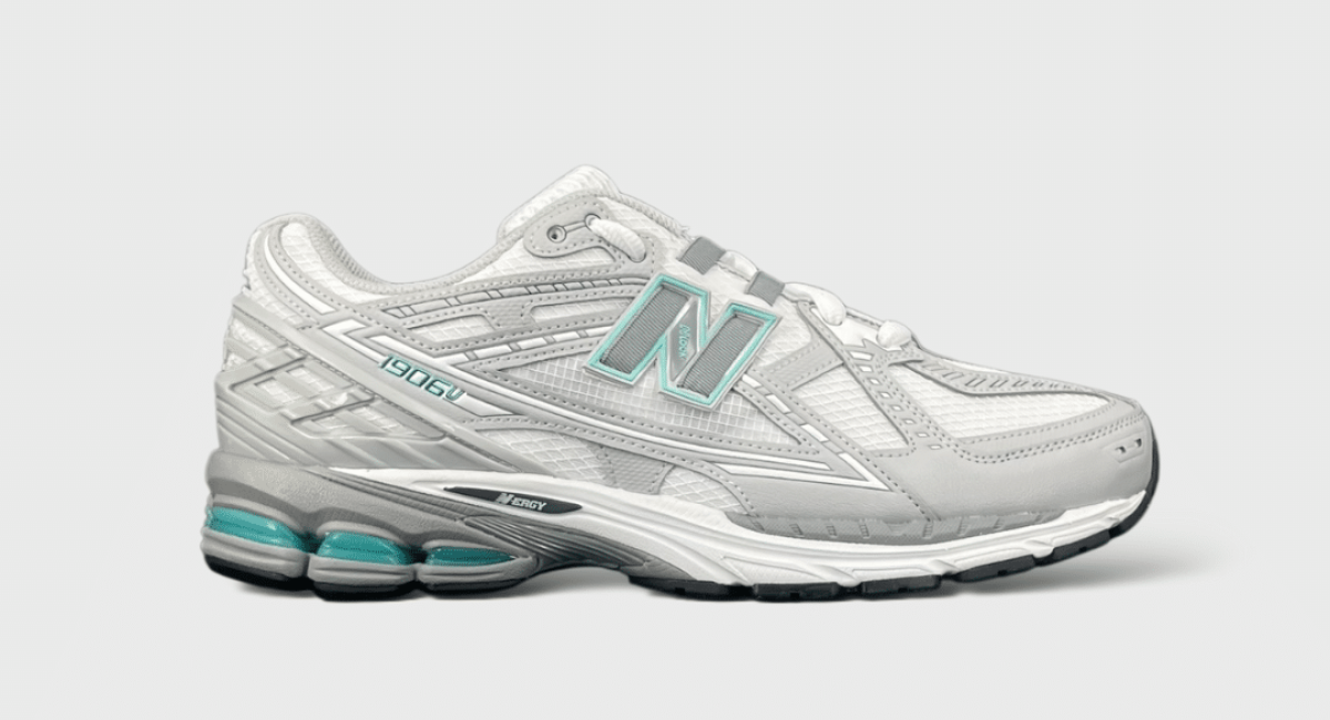 8669 New Balance 1906 U Blanc/Gris/Bleu 42,5