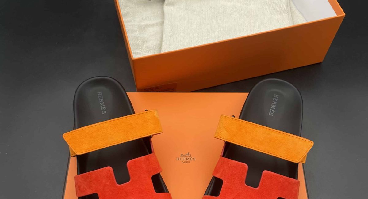 hermès Chypre rouge/orange 38