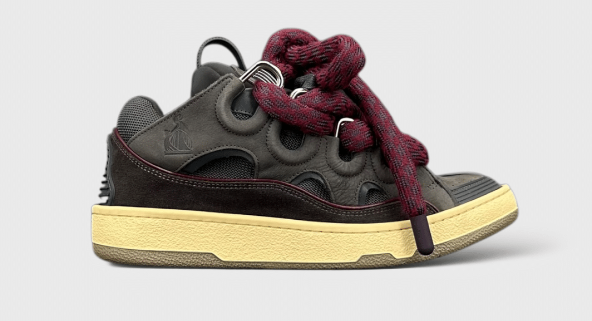 9927 Lanvin Curb Bordeau/noir 40