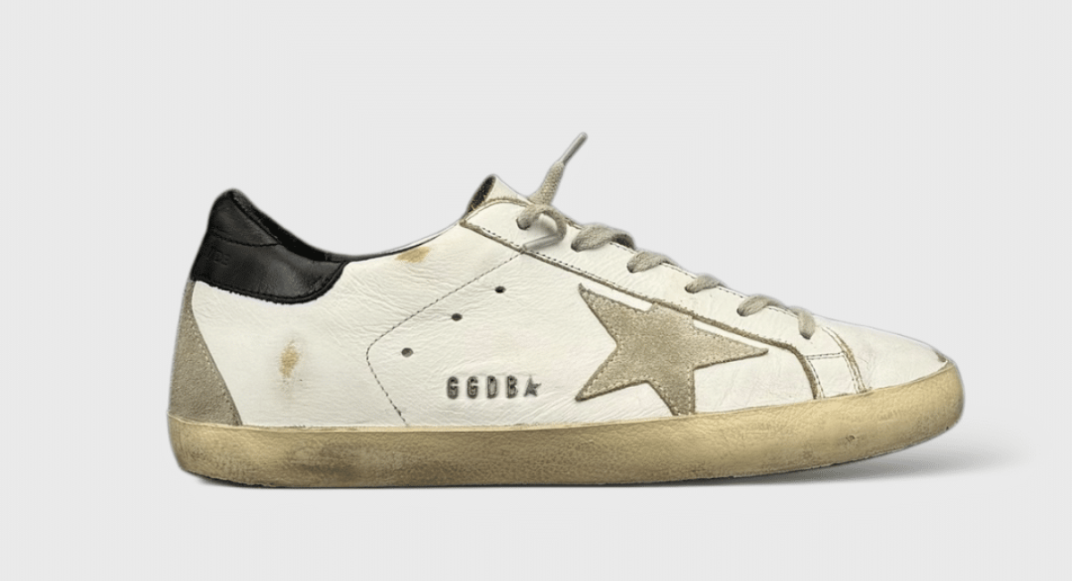 0000000861 Golden Goose Super Star Blanc/Noir 39