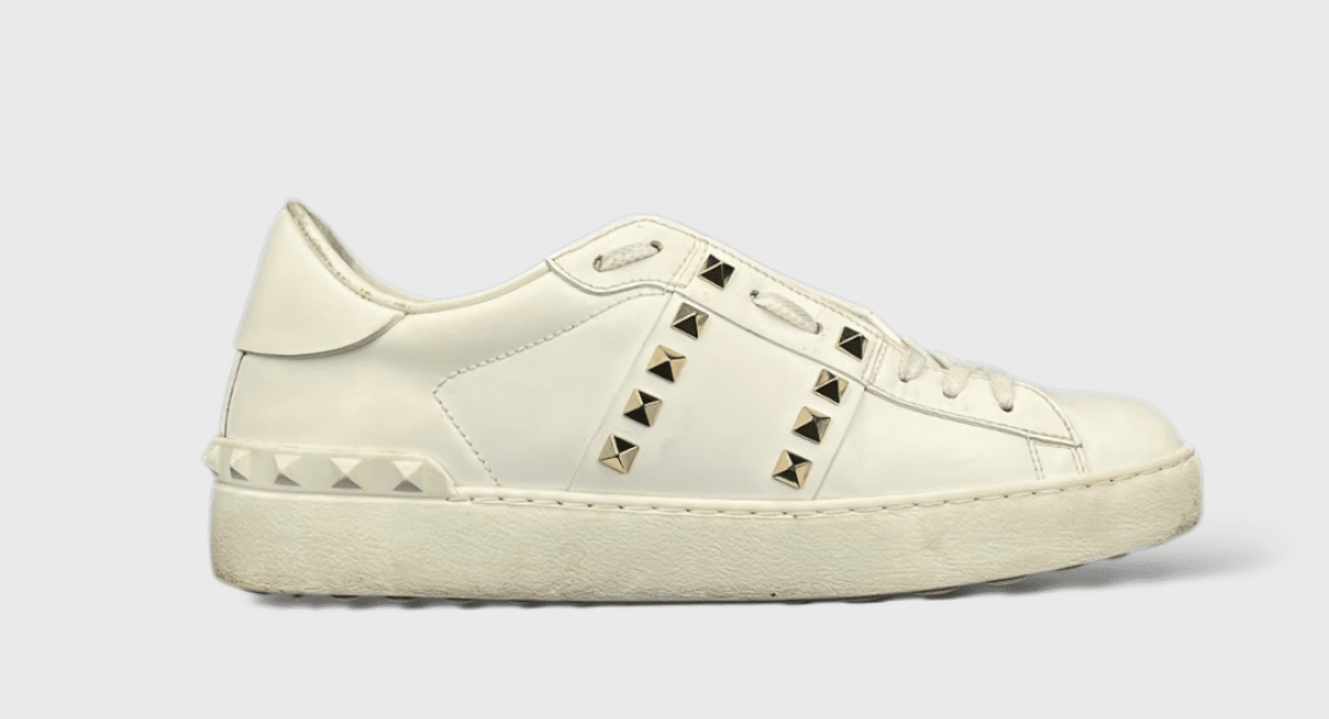 0000000537 Valentino Rockstud Blanc/Or 44