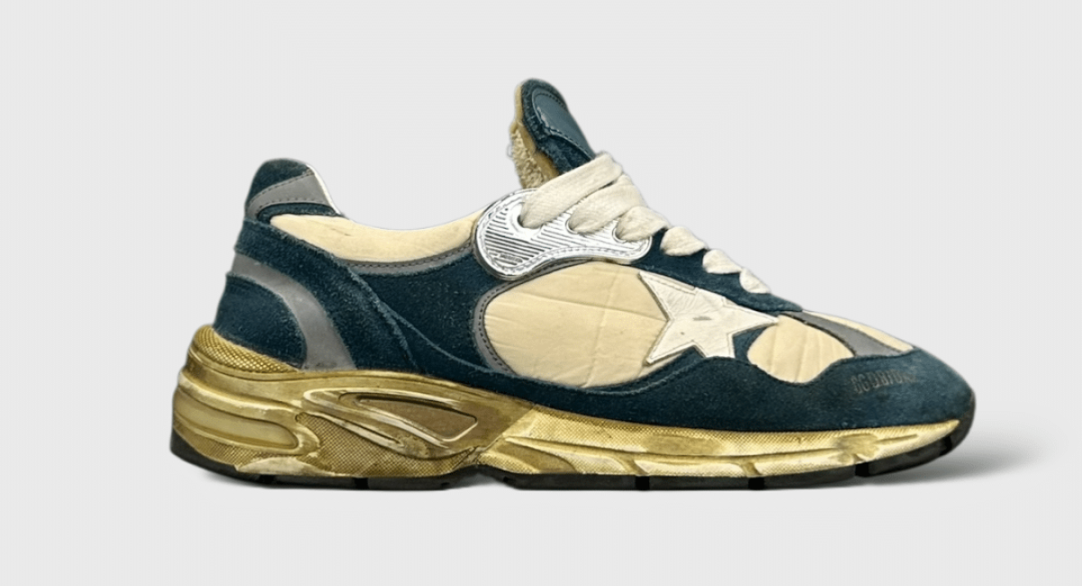 0000000037 Golden Goose Dad Star Bleu/doré/argenté/blanc 40