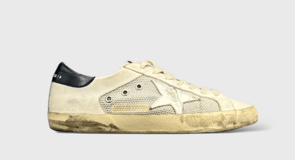 0000000396 Golden Goose Super Star marine/blanc/argent 39