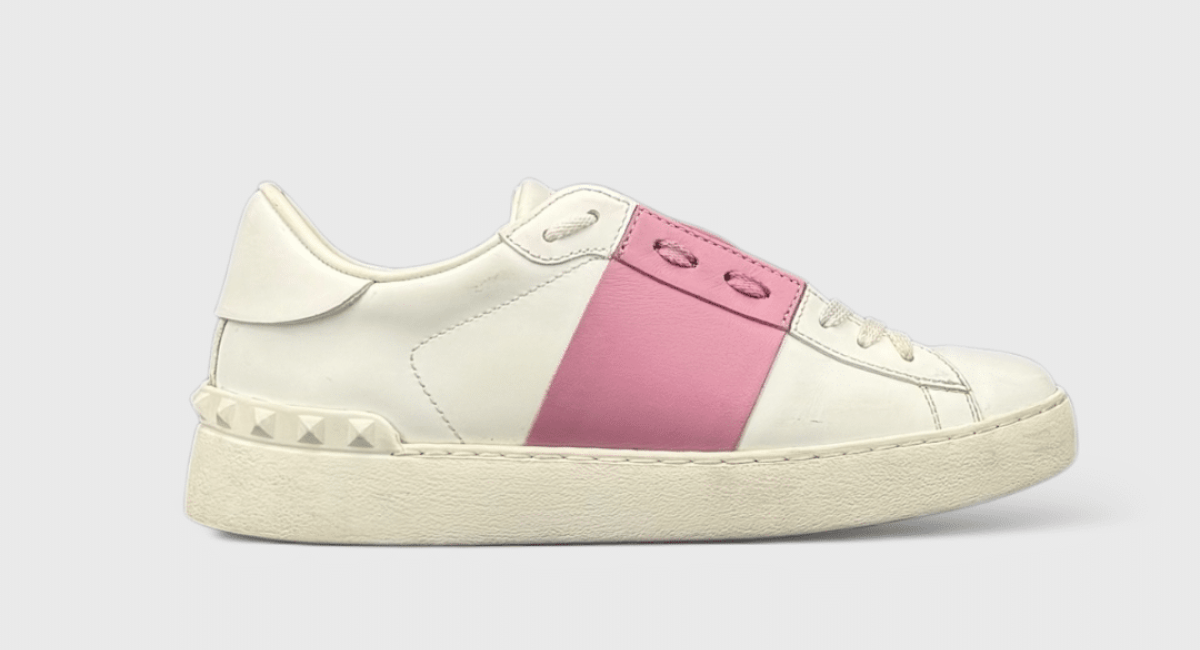 0000000161 Valentino Open Blanc/Rose 36