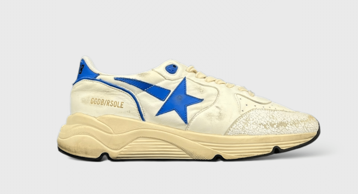 0000000028 Golden Goose Running Blanc/Bleu 39