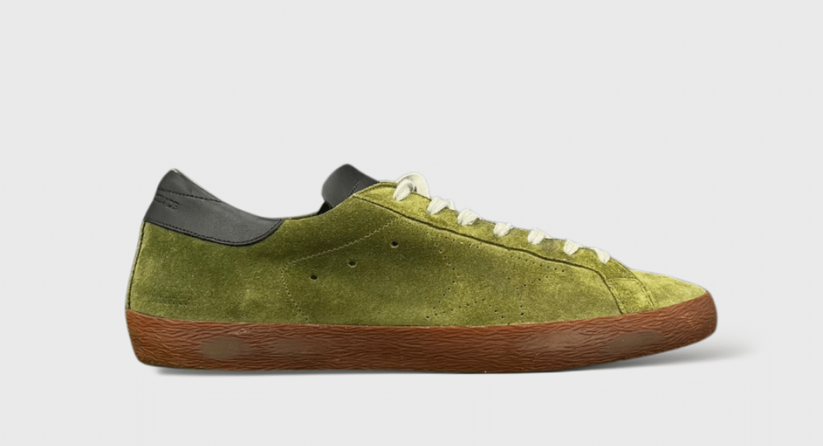 0000000710 Golden Goose Super Star vert/noir 43