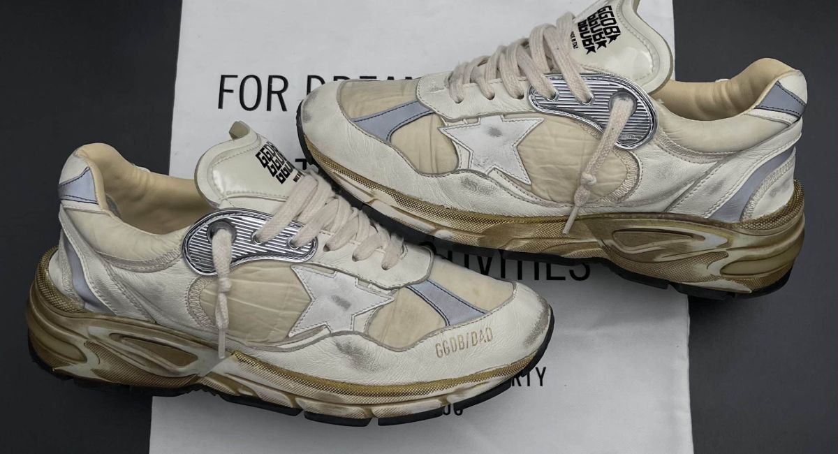 golden goose dad star beige 38