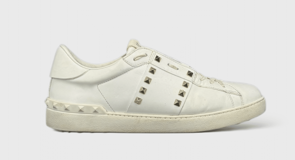 0000000377 Valentino Rockstud Blanc/Or 38