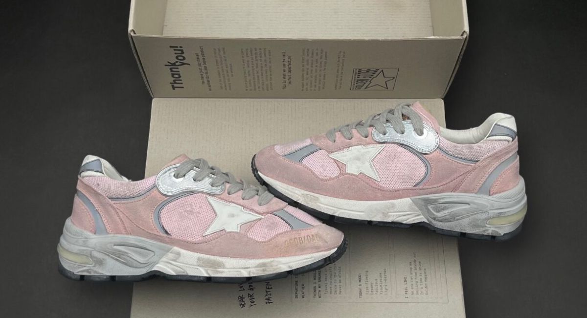 Golden goose DadStar Rose/Gris 35