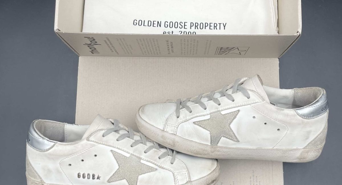 Golden goose Super Star  Blanc/Argent 39