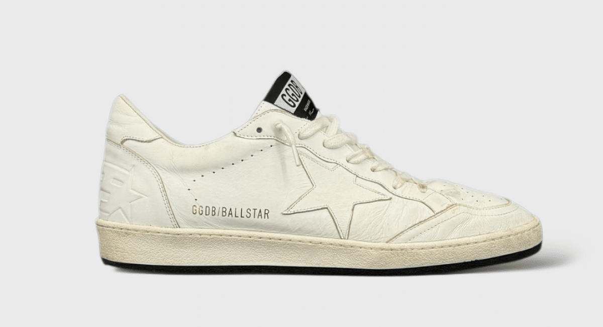 0000000305 Golden Goose Ball Star Blanc/Noir 43