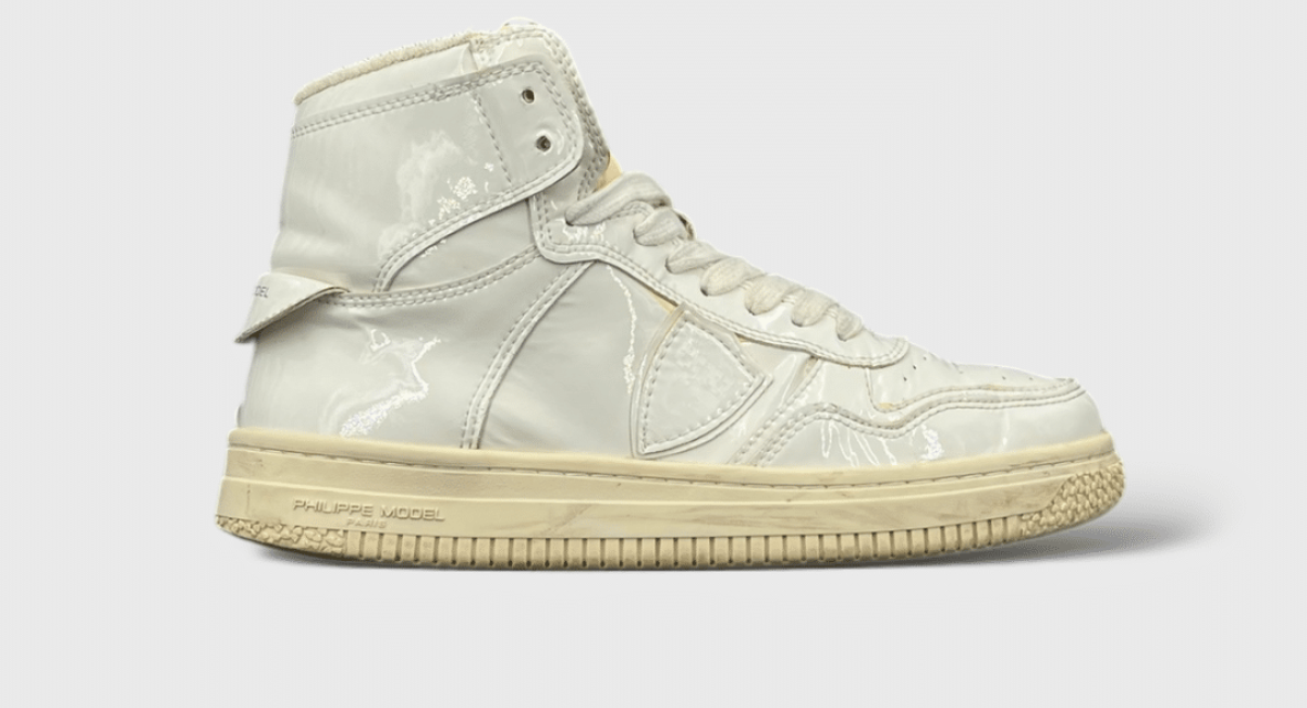 Philippe Model Lyon High Blanc/Beige 36