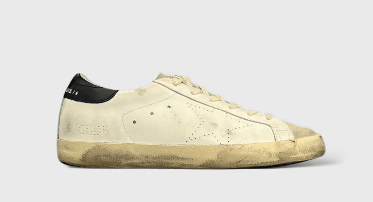 G5 Golden Goose Superstar noir/blanc 41