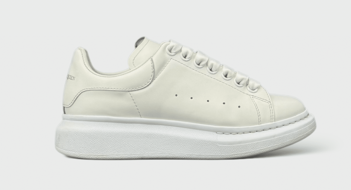 9990 Alexander Mcqueen Oversize Blanc 37,5