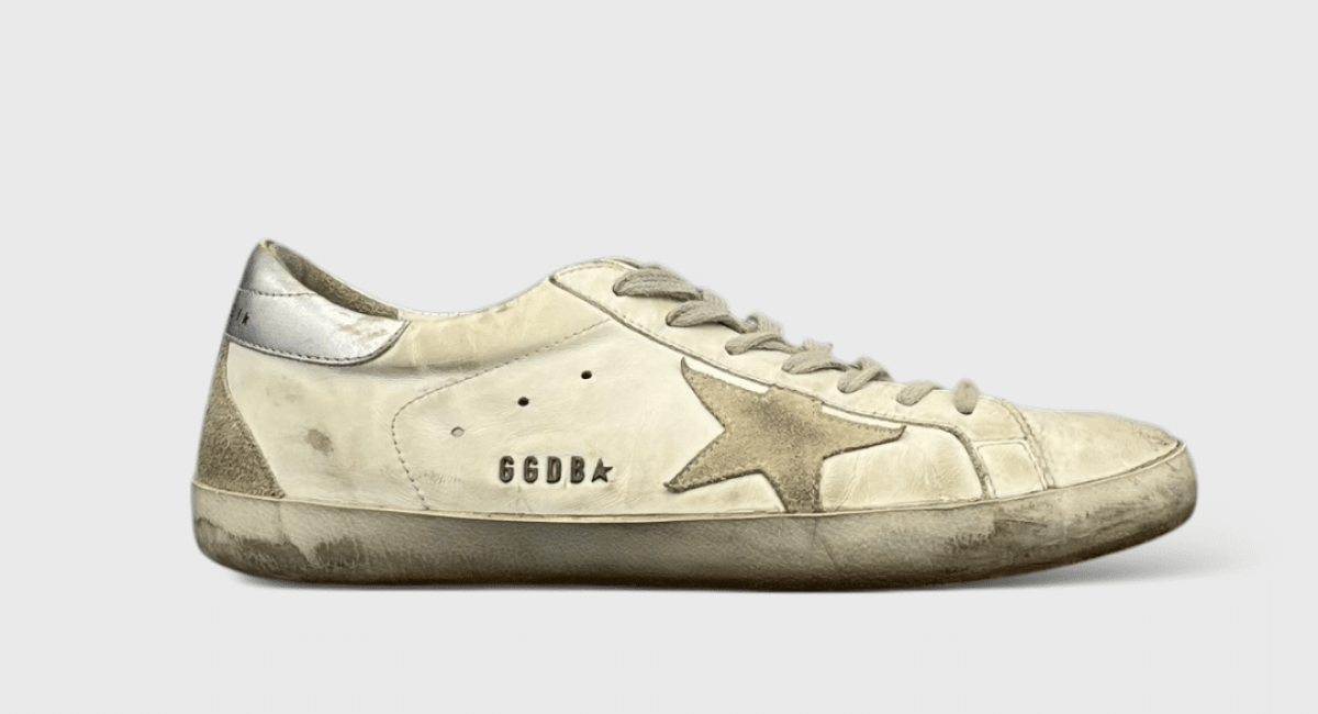 10615 Golden Goose Superstar Blanc/Argenté 41
