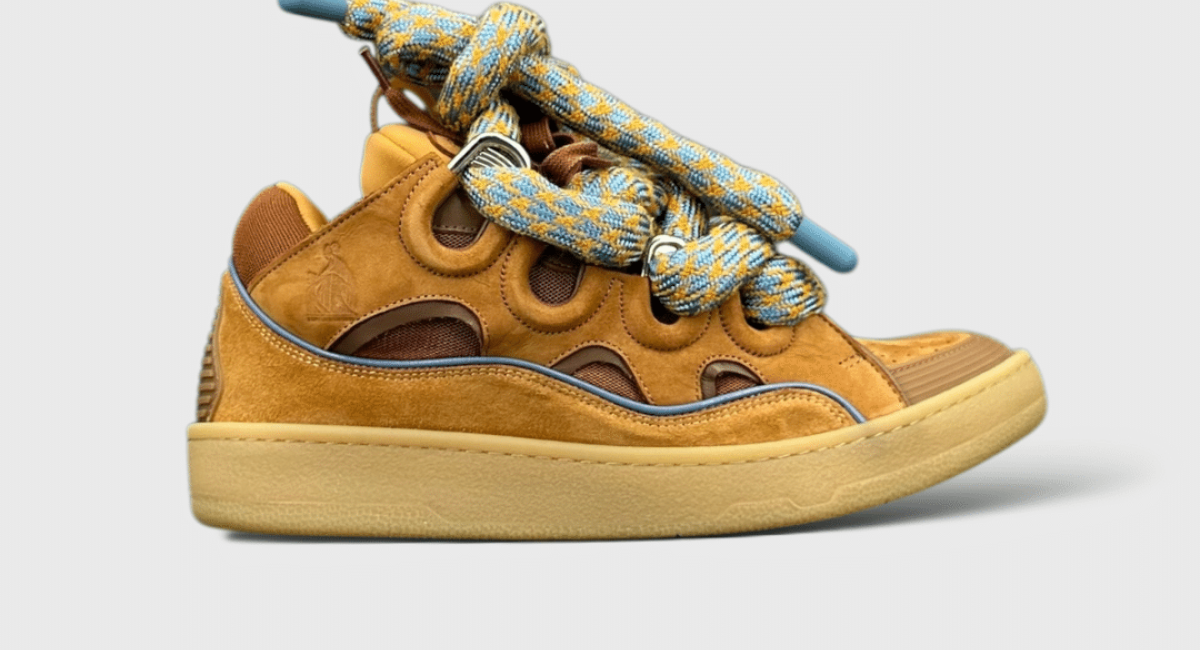 0000000080 Lanvin Curb camel/bleu 42