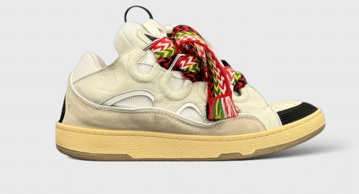 0000000314 Lanvin Curb Rouge/Jaune/Vert 42