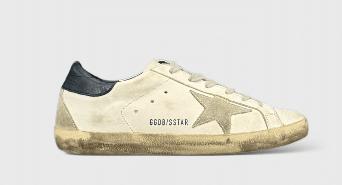 0000000284 Golden Goose Super Star Blanc/Bleu 37