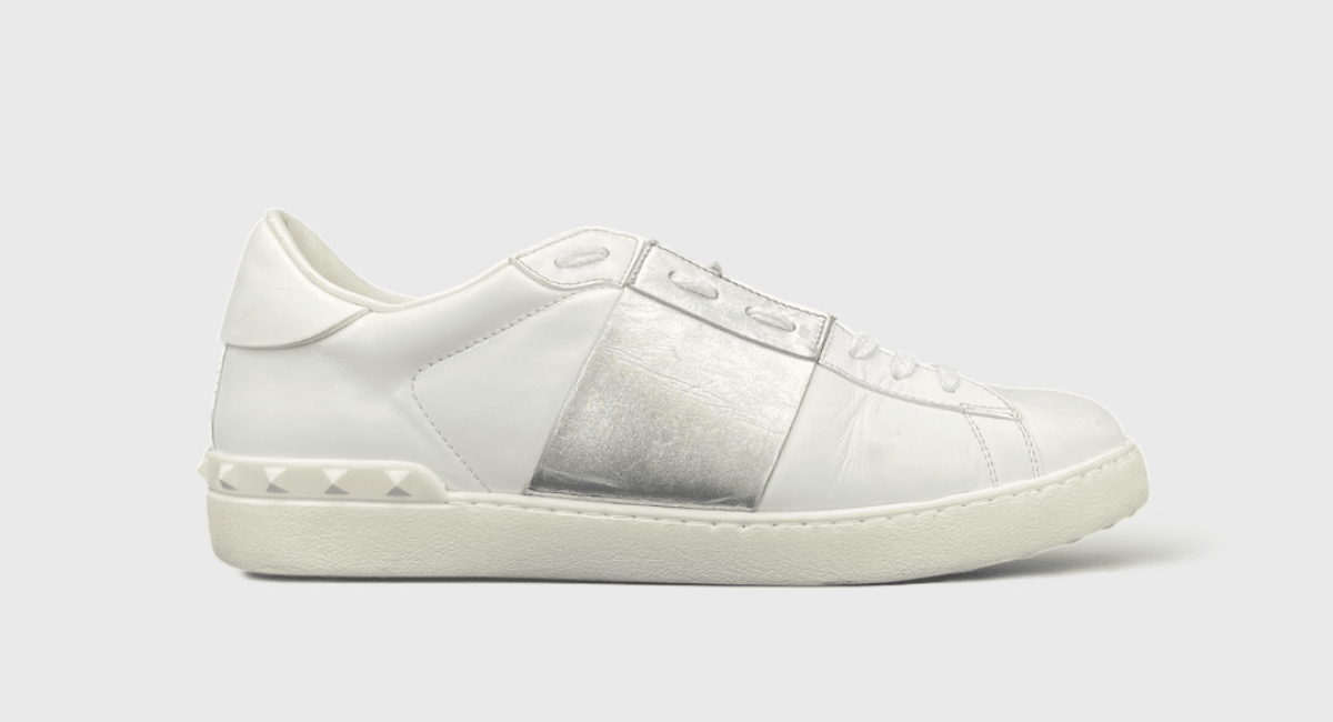 Valentino Open Blanc/Argenté 46