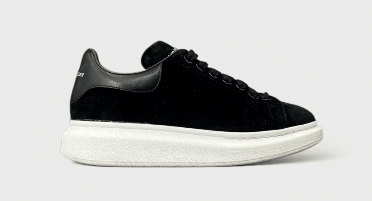 0000000188 Alexander Mcqueen Oversize noir/blanche 38,5