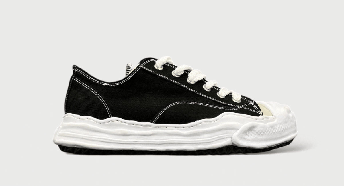 8786 Maison Mihara Yasuhiro Hank Noir/Blanc 43