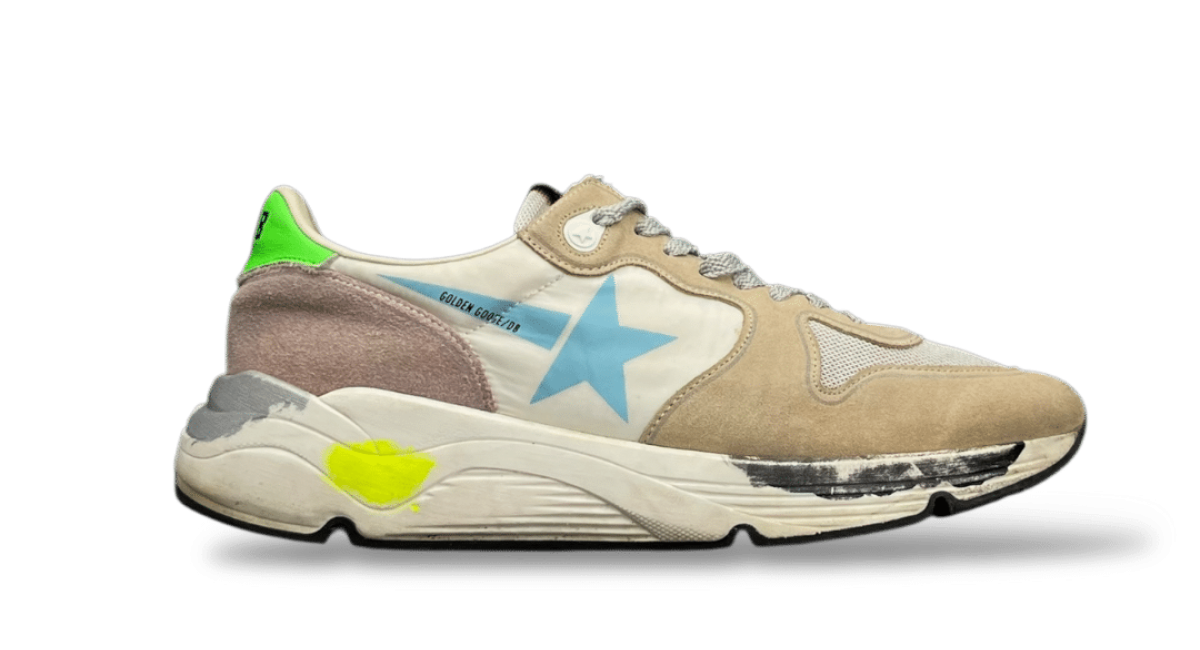 0000001259 Golden Goose Running Bleu/Rose/Beige 42