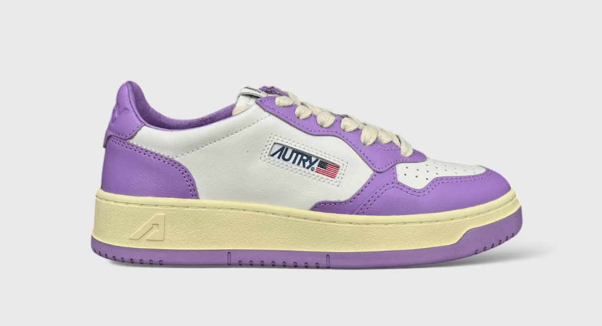 0000000347 Autry Medallist blanche/violet 37