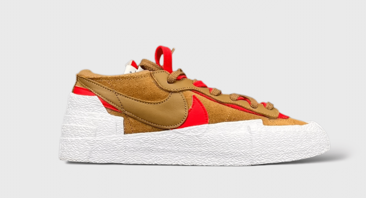 0000000099 Nike blazer sacai Marron/Rouge 40,5
