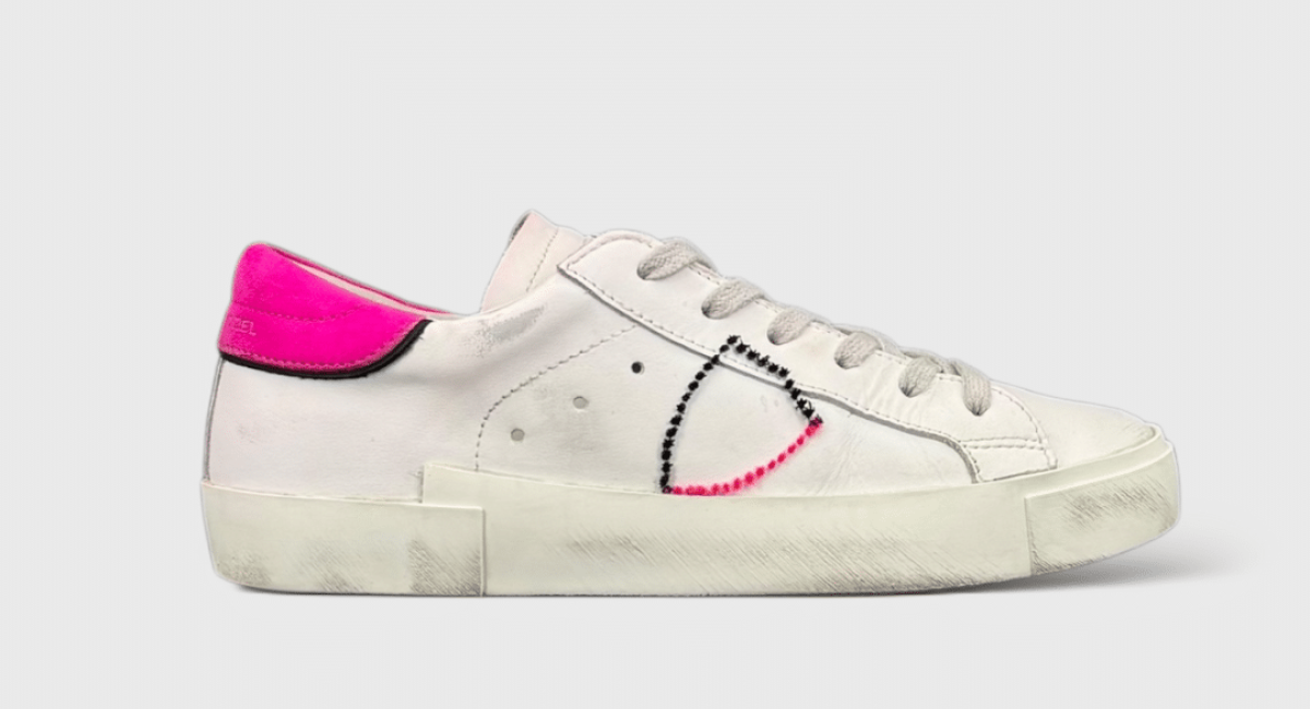 0000000533 Philippe Model PRSX Blanc/Rose 37