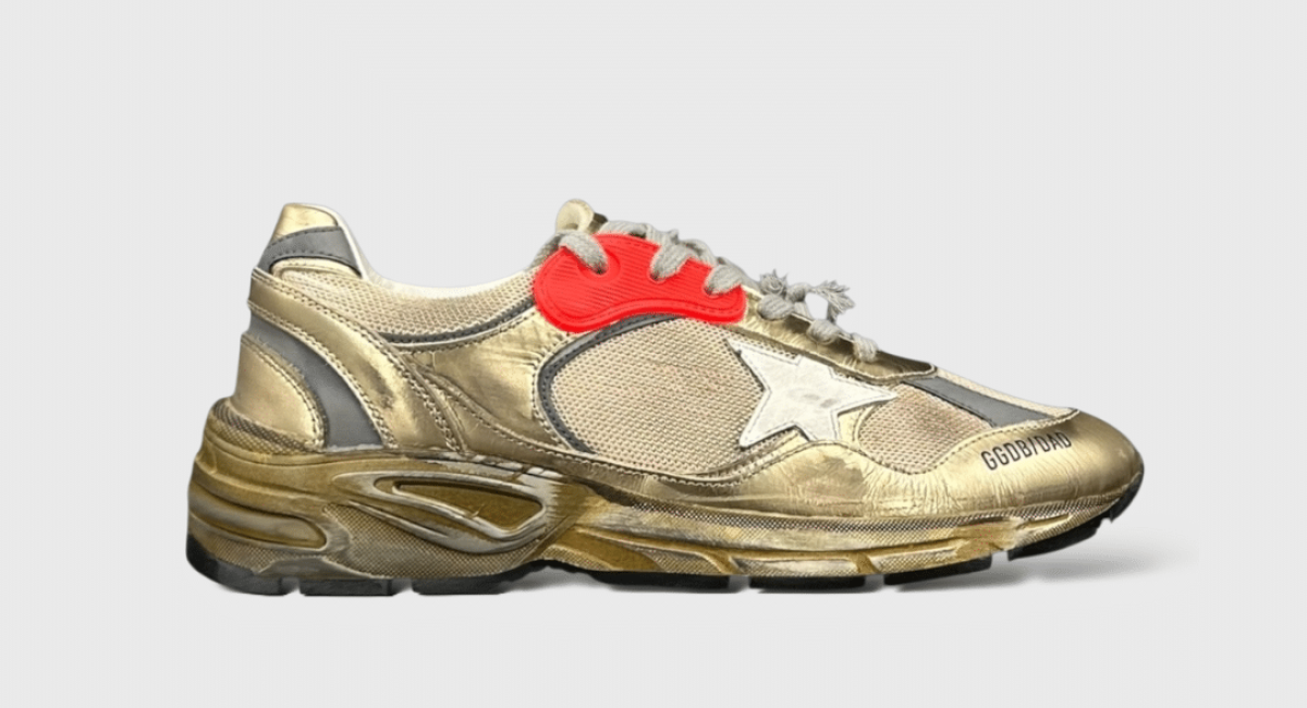 0000001179 Golden Goose Dad Star doré 40