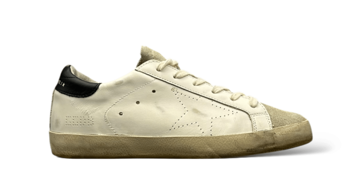0000001282 Golden Goose Super Star Blanc/Noir 37
