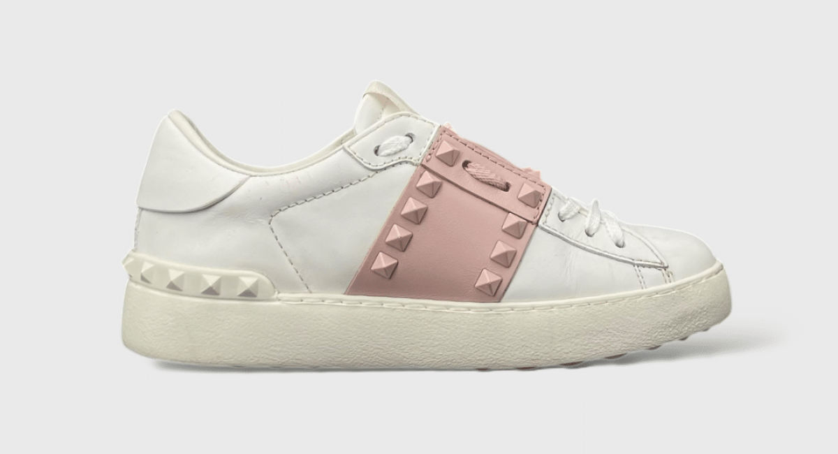 Valentino Rockstud Blanche/rose 35