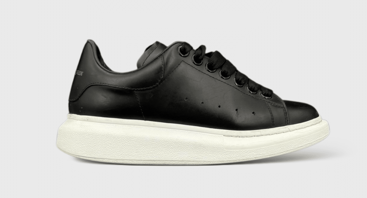 0000000297 Alexander Mcqueen Oversize Noir/Blanc 36