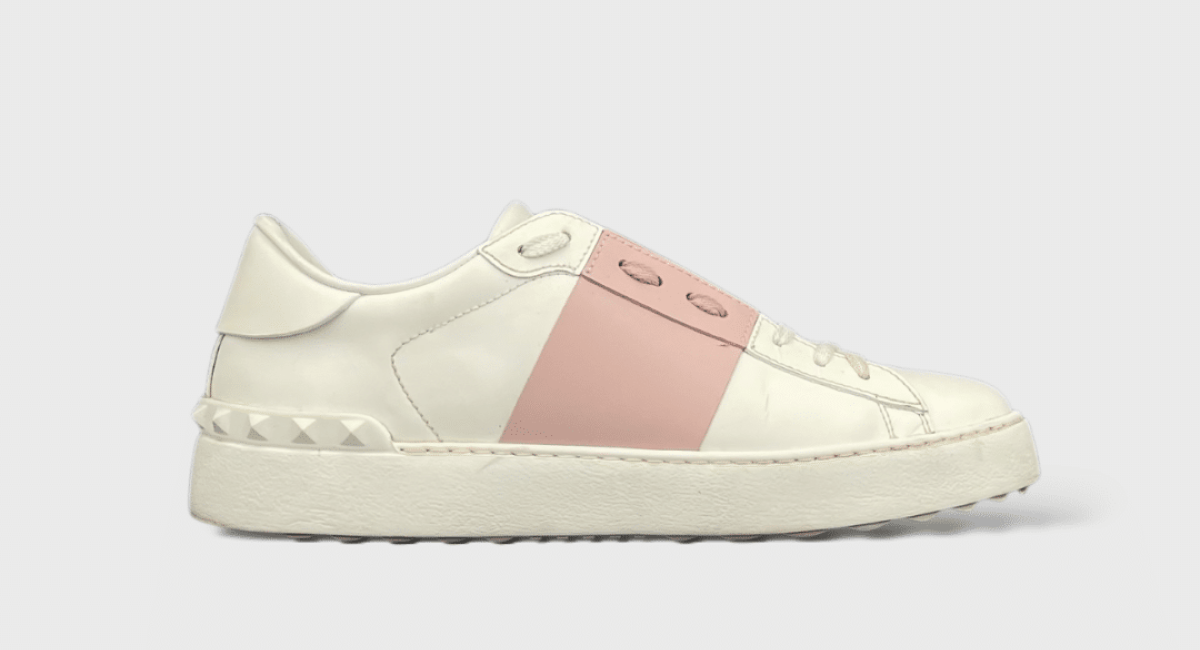 9544 Valentino Open Blanc/Rose Pâle 39