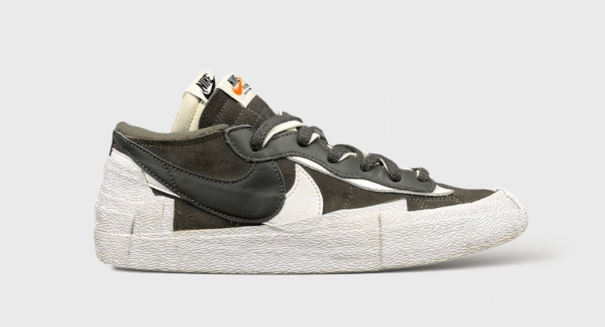 9906 Nike Blazer Sacai Gris/Blanc 41