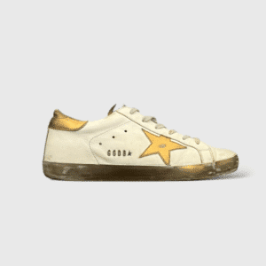 0000000477 Golden Goose Super Star Blanc/Or 37